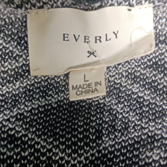 EVERLY Aztec western sweater shawl womens size Large beautiful pattern - Picture 10 of 10